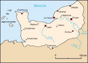 Travelogue, Northern France. History, Norman Conquest, Britains relationship with Medieval Normandy.
