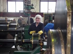  Ellenroad working steam engine, cotton mill, Lancashire industrial heritage